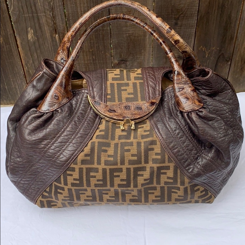 FENDI monogram spy bag